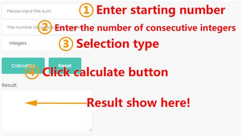 four consecutive integers calculator|Sum of Four Consecutive Integers Calculator – MathBz.